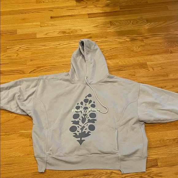 free people movement Tops - FP Movement by Free People Gray Hoodie